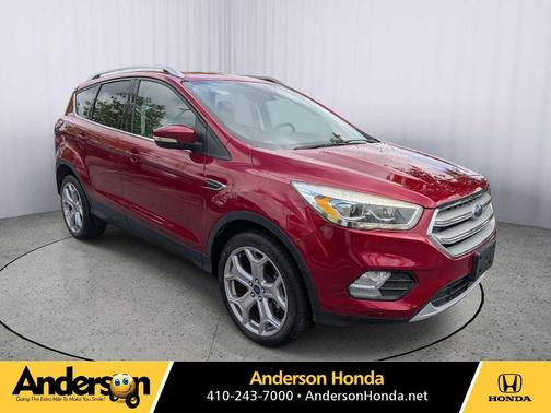 Ruby Red Metallic Tinted Clearcoat 2018 Ford Escape Titanium