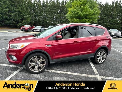 Ruby Red Metallic Tinted Clearcoat 2018 Ford Escape Titanium