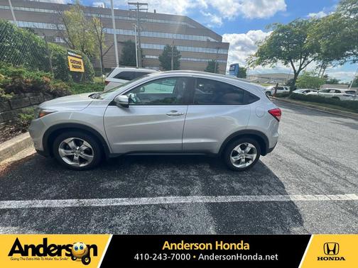 Alabaster Silver Metallic 2016 Honda HR-V EX-L w/Navigation