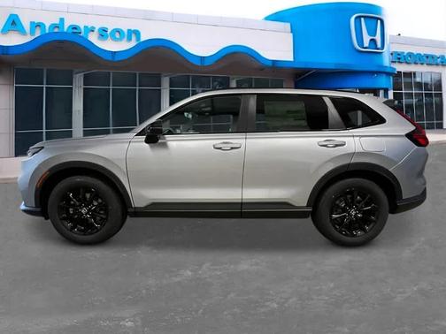 Solar Silver Metallic 2026 Honda CR-V Hybrid Sport-L AWD