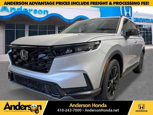 Solar Silver Metallic 2026 Honda CR-V Hybrid Sport-L AWD