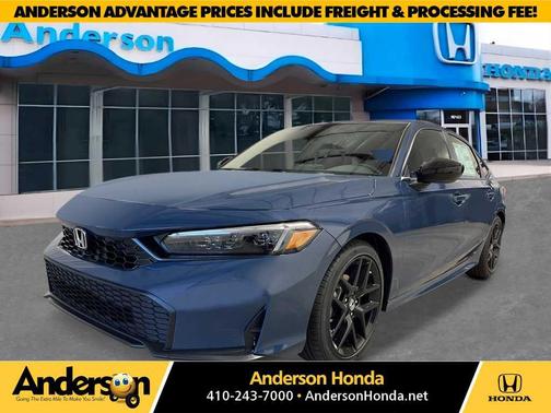 Blue Lagoon Pearl 2026 Honda Civic Sport