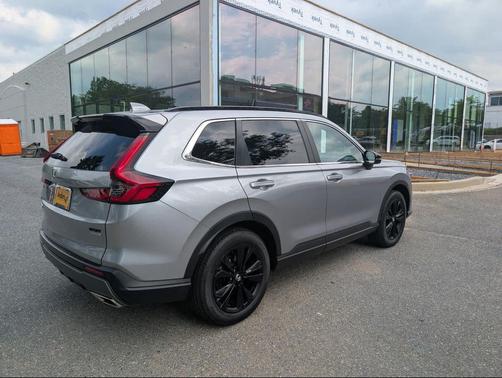 Lunar Silver Metallic 2024 Honda CR-V Hybrid Sport Touring AWD