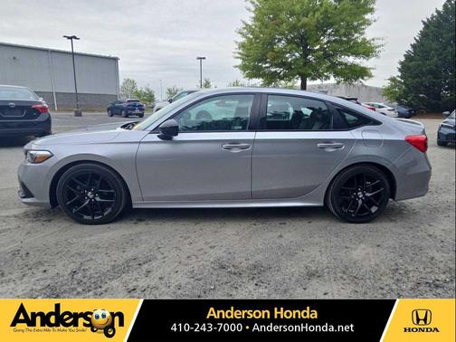 Lunar Silver Metallic 2023 Honda Civic Sport