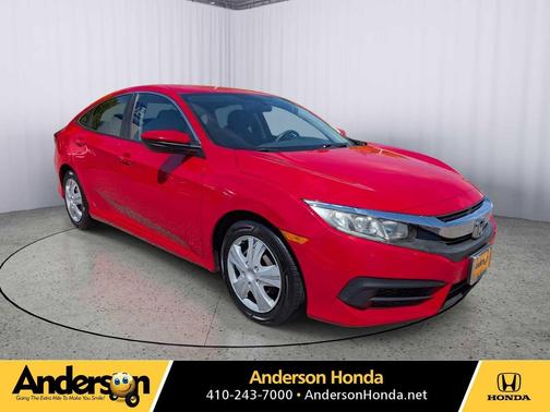 Rallye Red 2016 Honda Civic LX