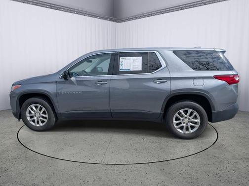 Satin Steel Metallic 2020 Chevrolet Traverse LS