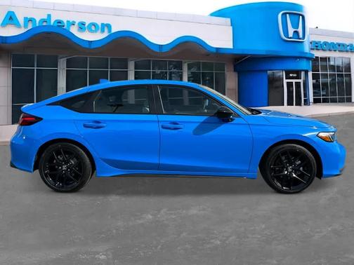 Boost Blue Pearl 2026 Honda Civic Hybrid Sport