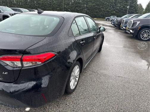 Midnight Black Metallic 2025 Toyota Corolla LE