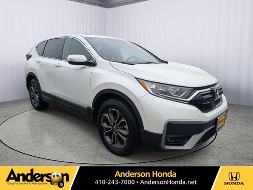 Platinum White Pearl 2020 Honda CR-V AWD EX