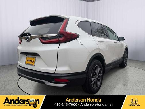 Platinum White Pearl 2020 Honda CR-V AWD EX