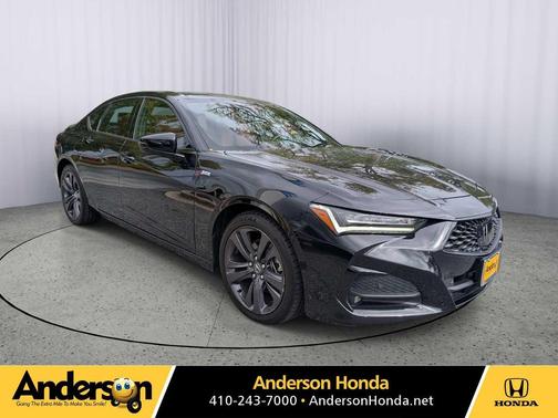 Majestic Black Pearl 2023 Acura TLX A-Spec