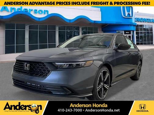 Meteorite Gray Metallic 2026 Honda Accord SE