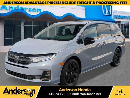 Sonic Gray Pearl 2026 Honda Odyssey Sport-L