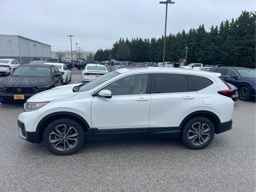 Platinum White Pearl 2020 Honda CR-V AWD EX