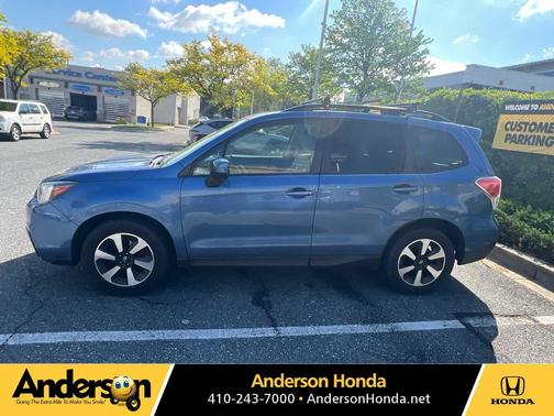 Quartz Blue Pearl 2017 Subaru Forester 2.5i Premium