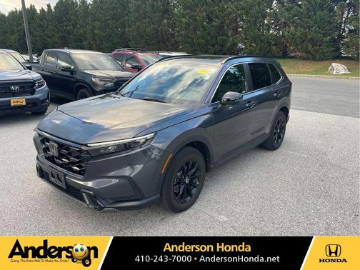 Meteorite Gray Metallic 2024 Honda CR-V Hybrid Sport AWD