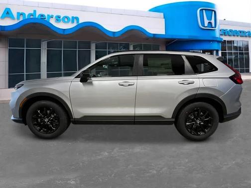 Solar Silver Metallic 2026 Honda CR-V Hybrid Sport-L AWD