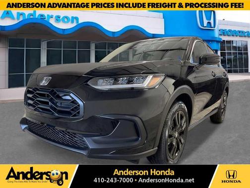 Crystal Black Pearl 2027 Honda HR-V Sport