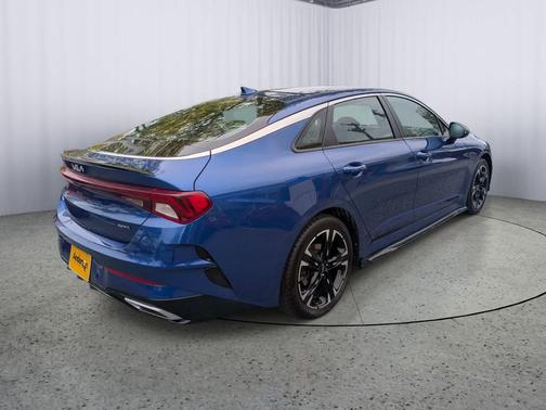 Sapphire Blue 2022 Kia K5 GT-Line