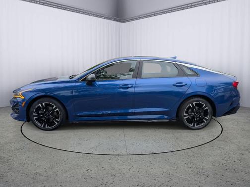 Sapphire Blue 2022 Kia K5 GT-Line