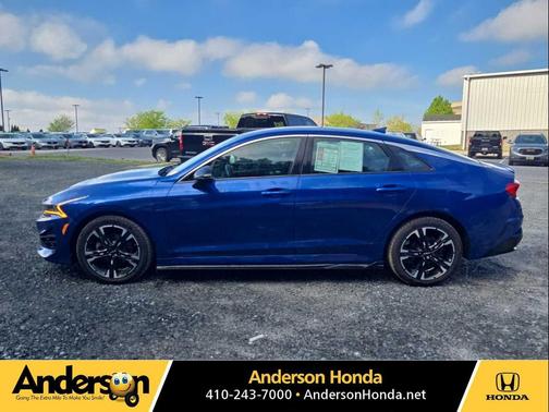 Sapphire Blue 2022 Kia K5 GT-Line