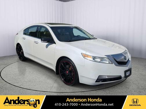 White Diamond Pearl 2010 Acura TL Technology
