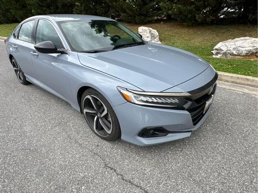 Sonic Gray Pearl 2022 Honda Accord Sport SE 1.5T