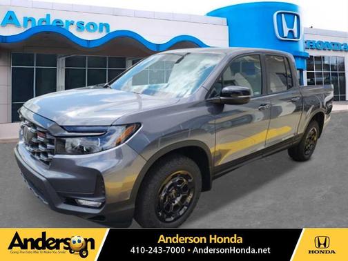 Modern Steel Metallic 2026 Honda Ridgeline TrailSport+