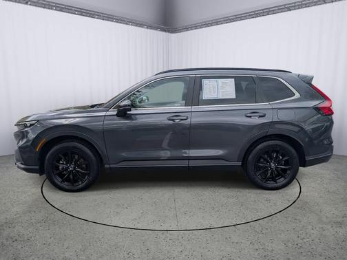 Meteorite Gray Metallic 2024 Honda CR-V Hybrid Sport AWD