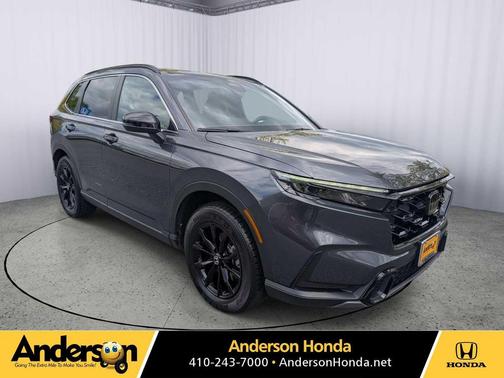 Meteorite Gray Metallic 2024 Honda CR-V Hybrid Sport AWD