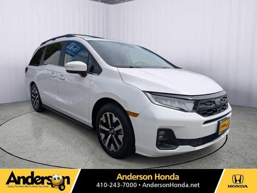 Platinum White Pearl 2025 Honda Odyssey EX-L
