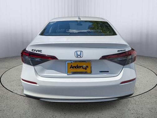 PLATINUM WHITE 2026 Honda Civic Hybrid Sport