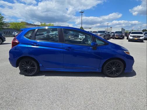 Aegean Blue Metallic 2019 Honda Fit Sport
