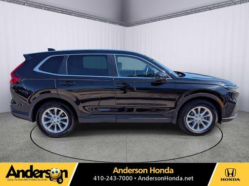 Crystal Black Pearl 2024 Honda CR-V EX-L AWD