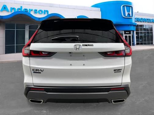 Platinum White Pearl 2026 Honda CR-V Hybrid Sport Touring AWD