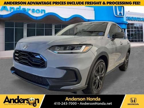 Urban Gray Pearl 2026 Honda HR-V AWD Sport