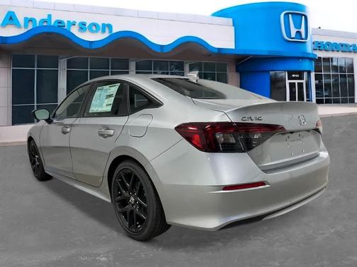 Solar Silver Metallic 2026 Honda Civic Sport
