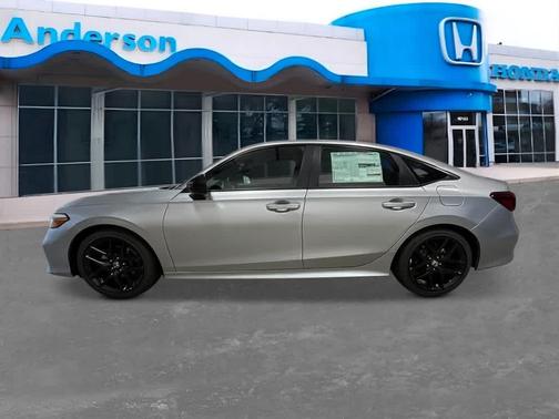 Solar Silver Metallic 2026 Honda Civic Sport