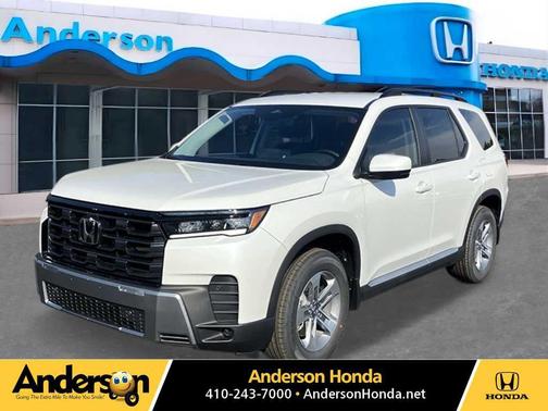 Platinum White Pearl 2026 Honda Pilot EX-L