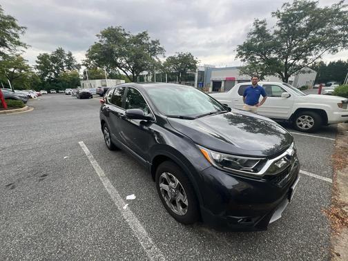 Gunmetal Gray 2018 Honda CR-V EX-L