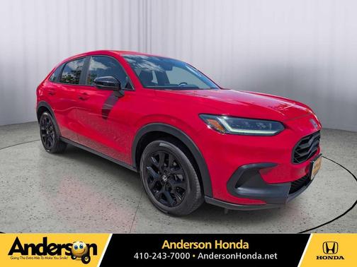 Milano Red 2024 Honda HR-V Sport