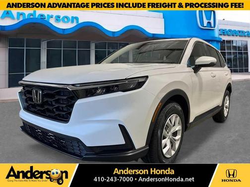 Platinum White Pearl 2026 Honda CR-V LX AWD