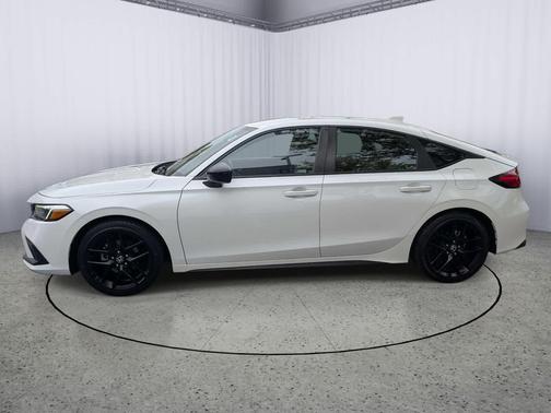 Platinum White Pearl 2023 Honda Civic Sport