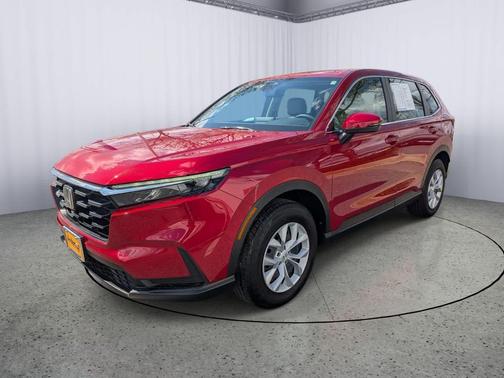 Radiant Red Metallic 2024 Honda CR-V LX AWD