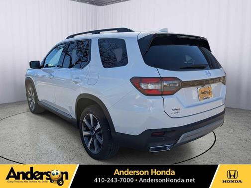 Platinum White Pearl 2025 Honda Pilot Elite