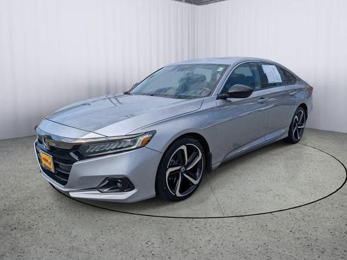 Lunar Silver Metallic 2021 Honda Accord Sport 2.0T