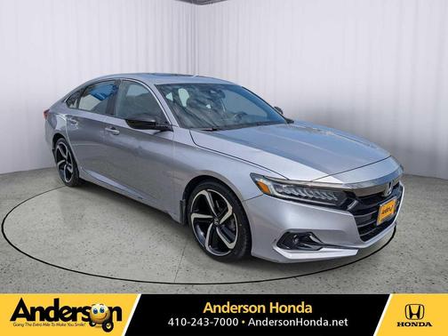 Lunar Silver Metallic 2021 Honda Accord Sport 2.0T