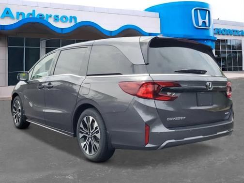 Modern Steel Metallic 2026 Honda Odyssey Elite