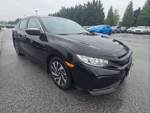 Crystal Black Pearl 2018 Honda Civic LX