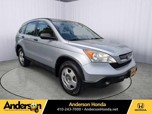 Alabaster Silver Metallic 2009 Honda CR-V LX
